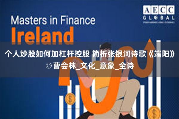 个人炒股如何加杠杆控股 简析张银河诗歌《端阳》◎曹会林_文化_意象_全诗