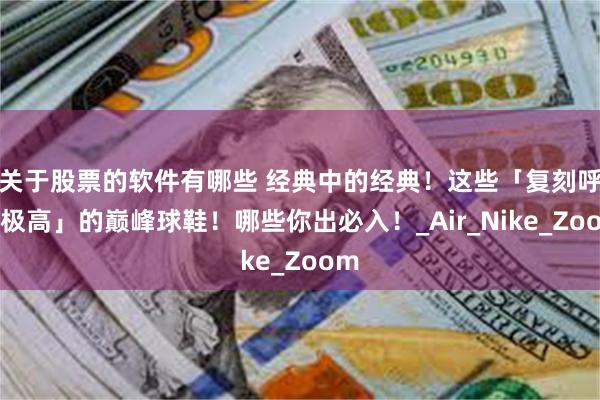 关于股票的软件有哪些 经典中的经典！这些「复刻呼声极高」的巅峰球鞋！哪些你出必入！_Air_Nike_Zoom